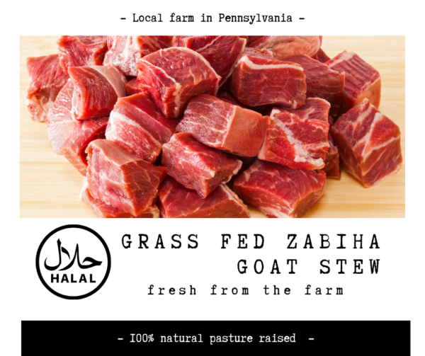 Halal Goat Stew Meat